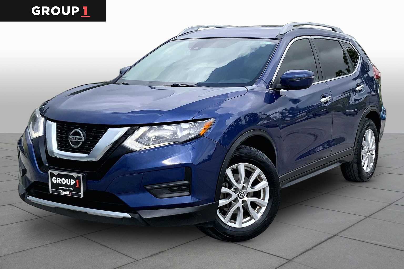 2020 Nissan Rogue SV Caspian Blue Metallic at Beck & Masten Kia