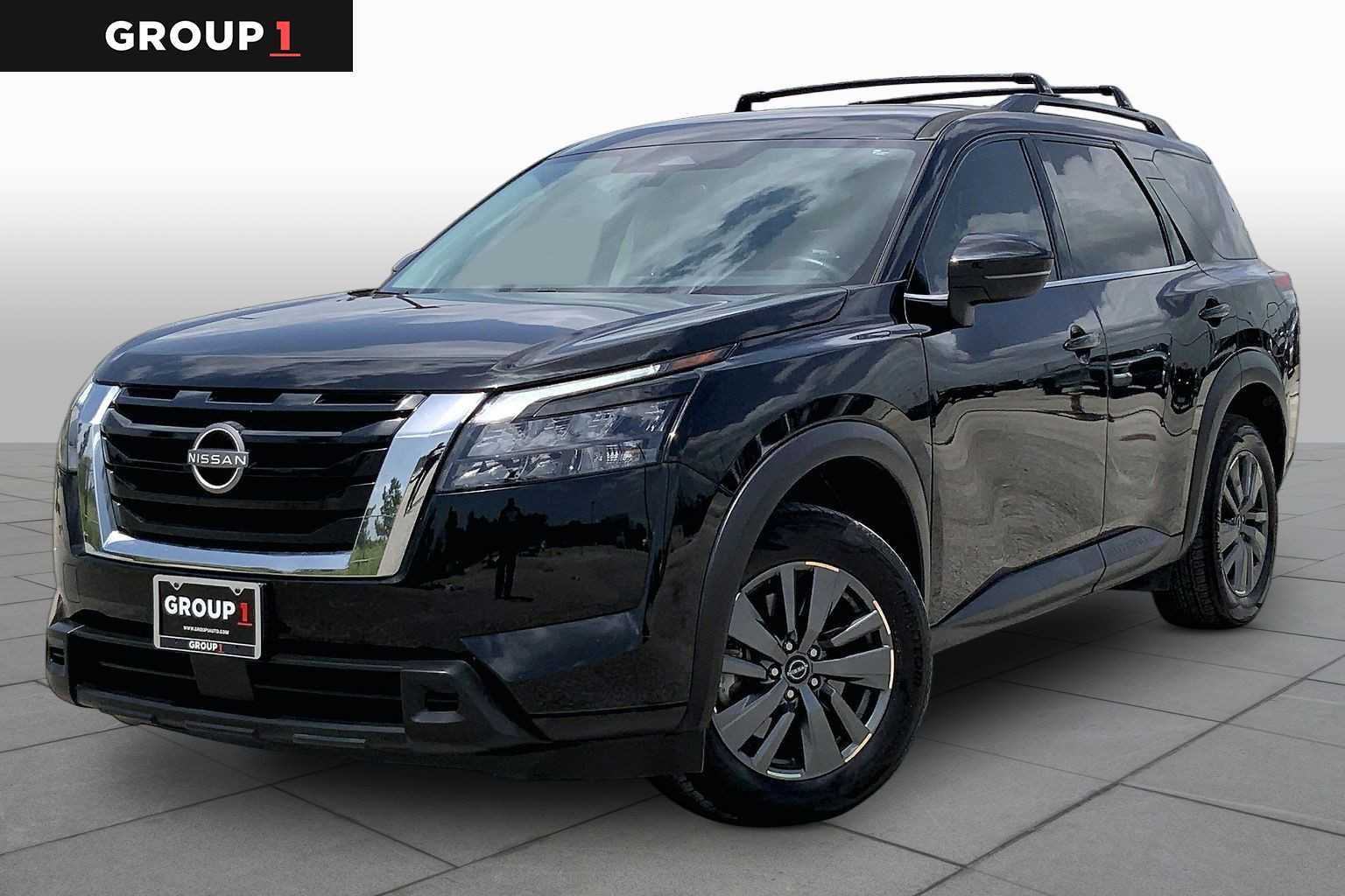 2023 Nissan Pathfinder SV Super Black at AutoNation USA Katy