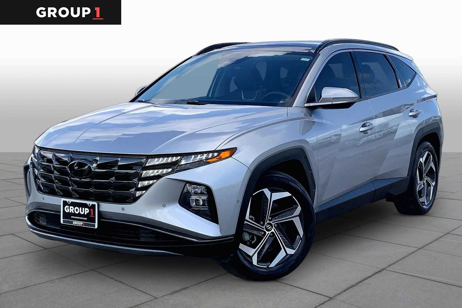 2022 Hyundai Tucson Limited Shimmering Silver at Group 1 Toyota Southwest