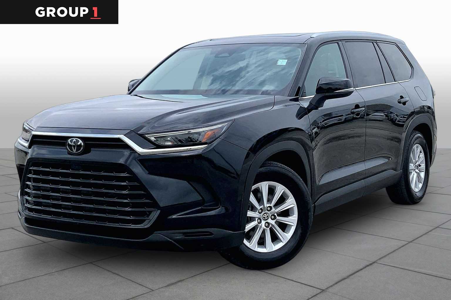 2025 Toyota Grand Highlander XLE Midnight Black Metallic at Group 1 Toyota Southwest