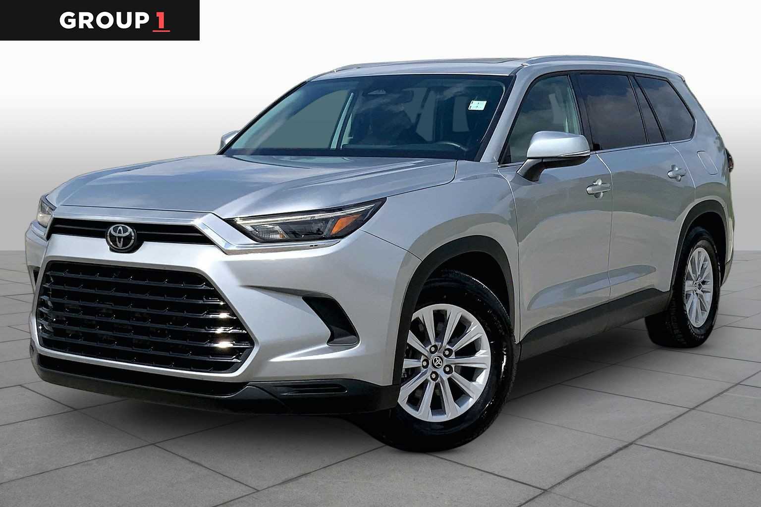 2025 Toyota Grand Highlander XLE Celestial Silver Metallic at Group 1 Toyota Southwest
