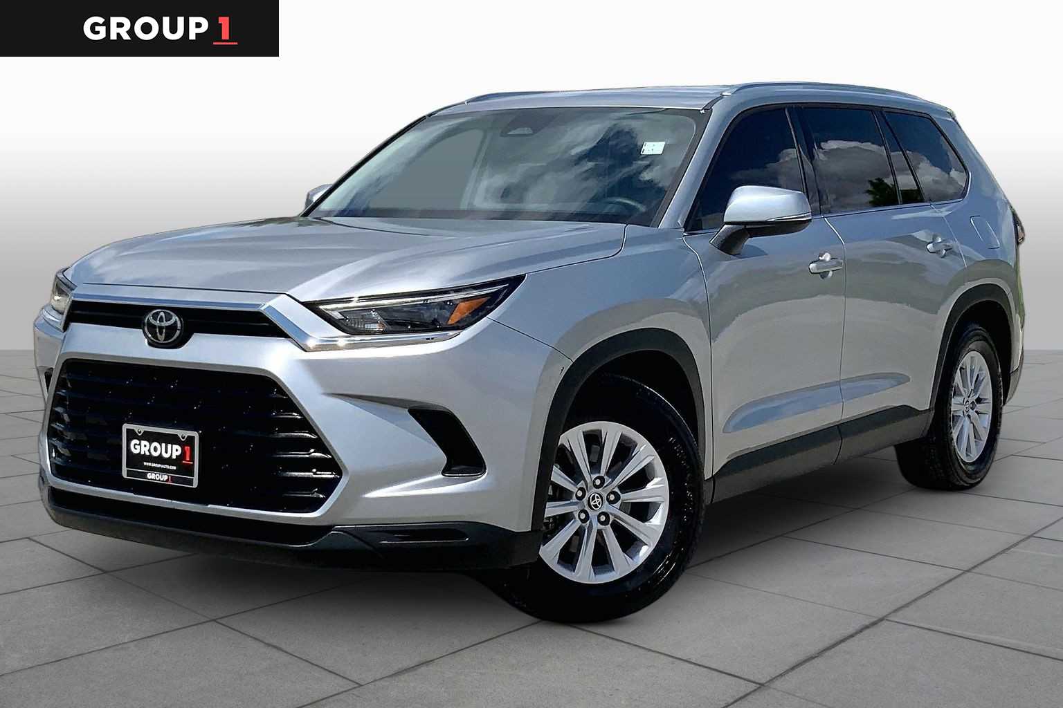 2025 Toyota Grand Highlander XLE Celestial Silver Metallic at Group 1 Toyota Southwest
