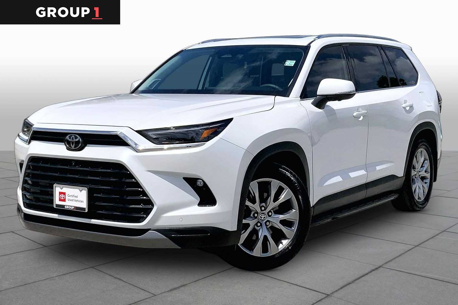 2025 Toyota Grand Highlander Limited Wind Chill Pearl at Group 1 Toyota Southwest
