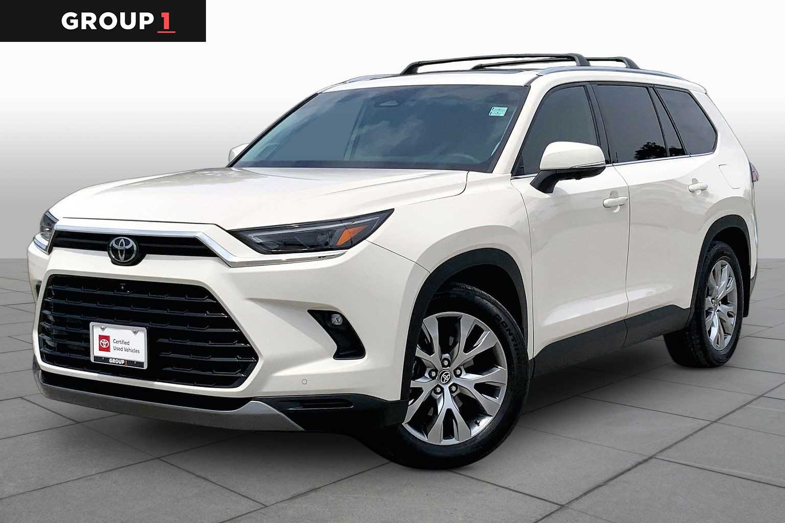 2024 Toyota Grand Highlander Limited Coastal Cream at Group 1 Toyota Southwest