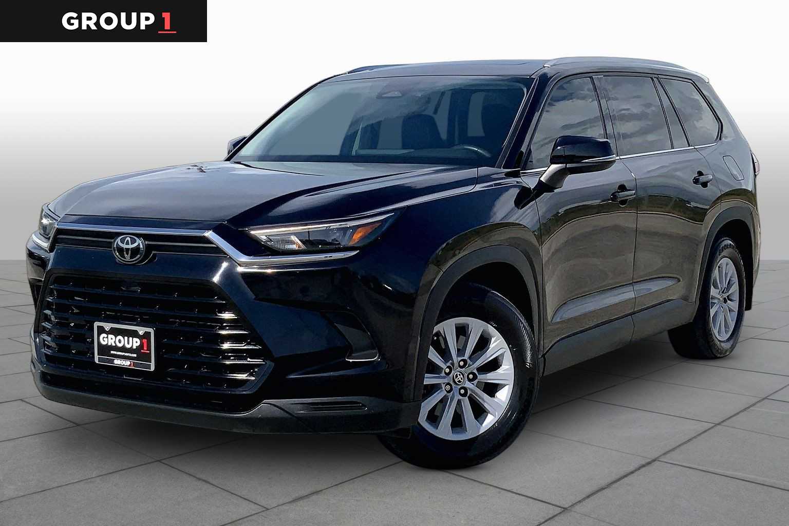 Midnight Black Metallic 2024 Toyota Grand Highlander SUV / Crossover All-Wheel Drive 8-Speed Automatic