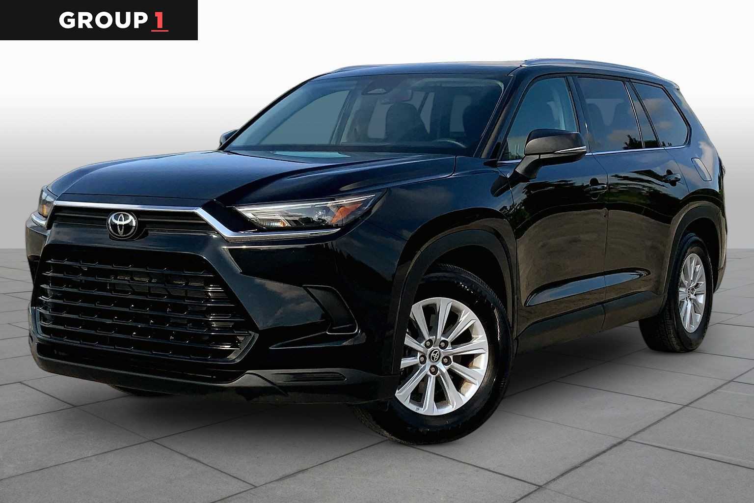2025 Toyota Grand Highlander XLE Midnight Black Metallic at Group 1 Toyota Southwest
