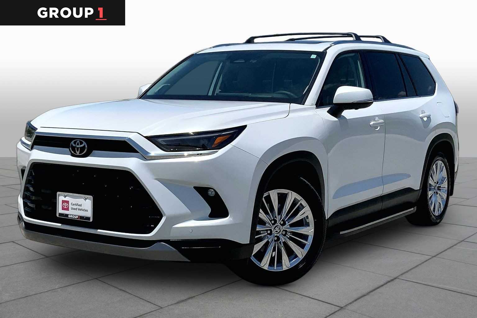 2026 Toyota Grand Highlander Platinum Wind Chill Pearl at Group 1 Toyota Southwest