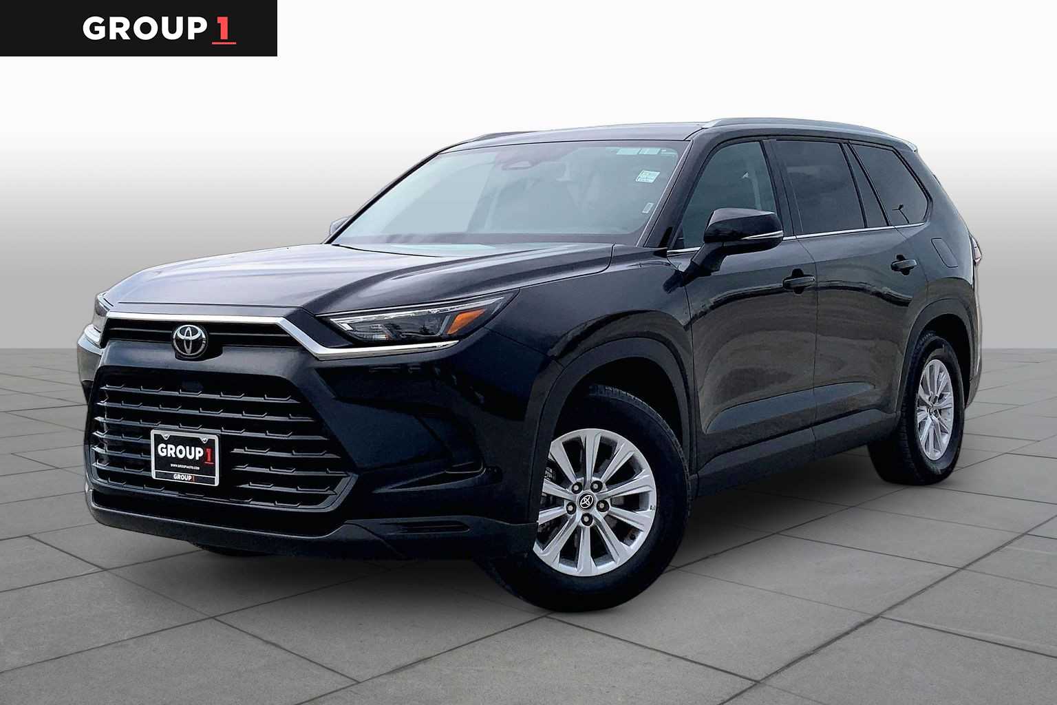 2025 Toyota Grand Highlander XLE Midnight Black Metallic at Group 1 Toyota Southwest