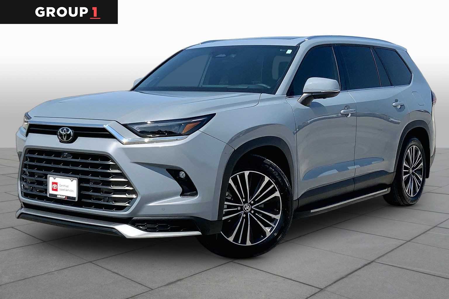 2025 Toyota Grand Highlander Hybrid MAX Platinum Cement at Group 1 Toyota Southwest
