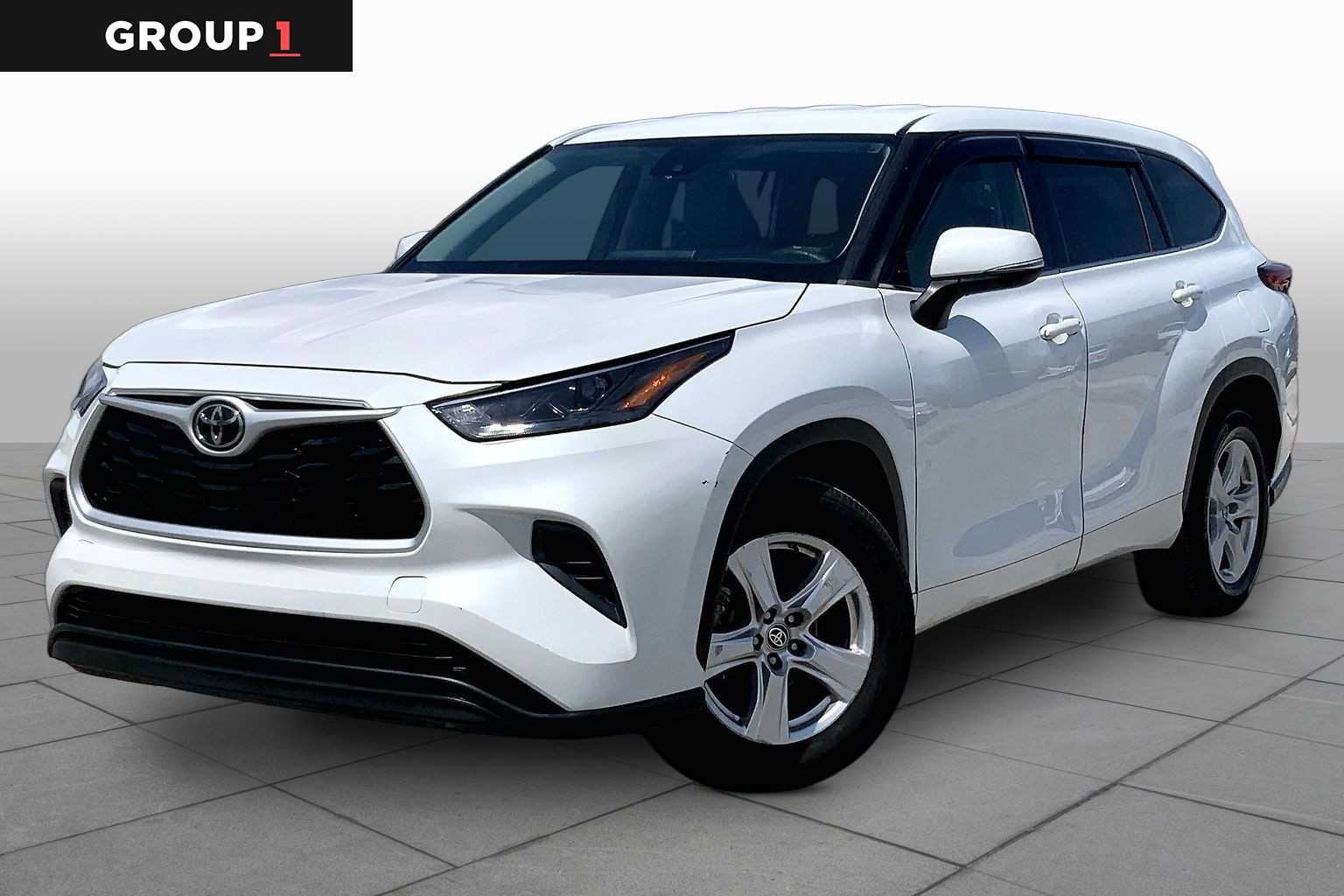 2022 Toyota Highlander L Wind Chill Pearl at AutoNation USA Houston