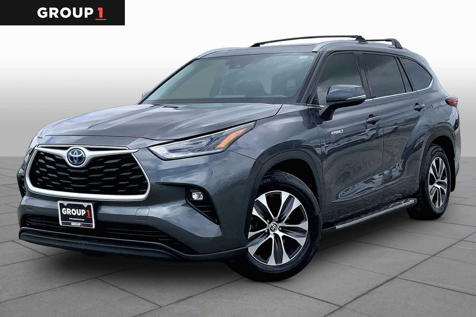 2021 Toyota Highlander Hybrid XLE Magnetic Gray Metallic at HGreg Houston