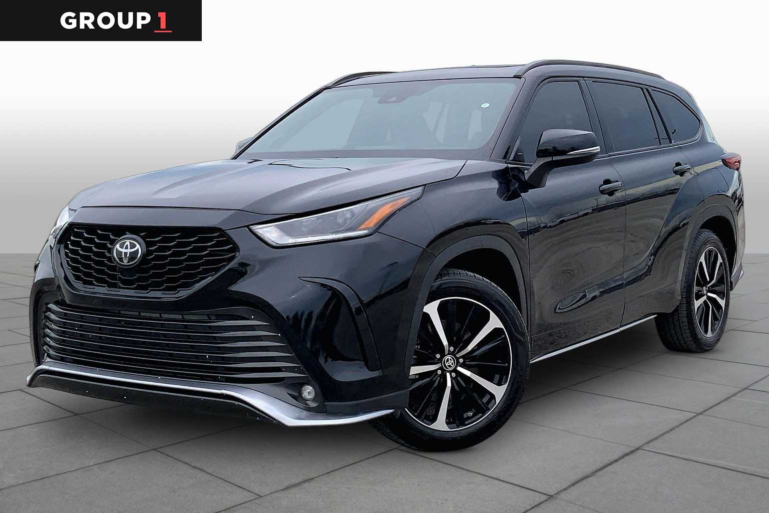 2021 Toyota Highlander XSE Midnight Black Metallic at Beck & Masten Kia
