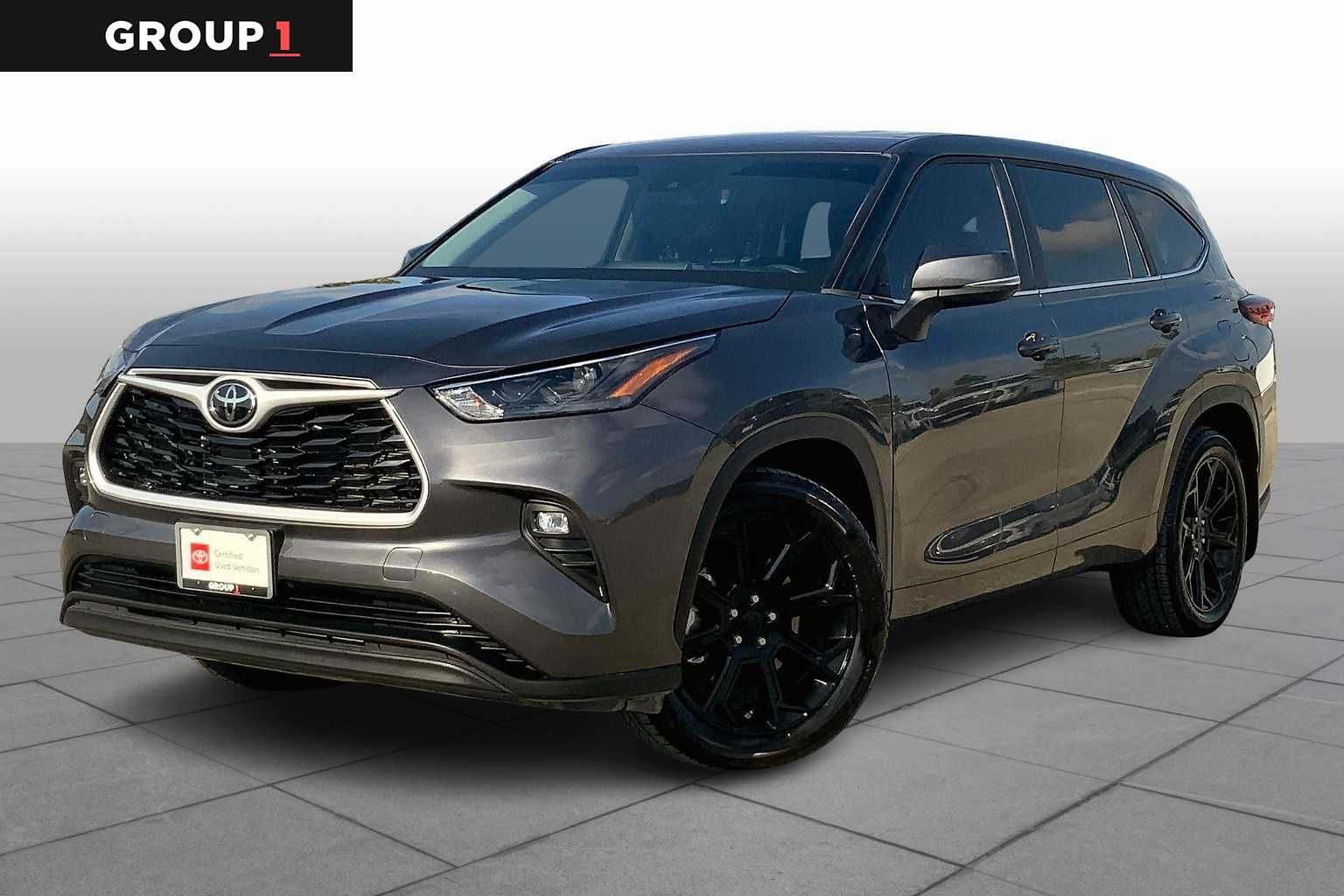 2023 Toyota Highlander LE Magnetic Gray Metallic at AutoNation USA Houston