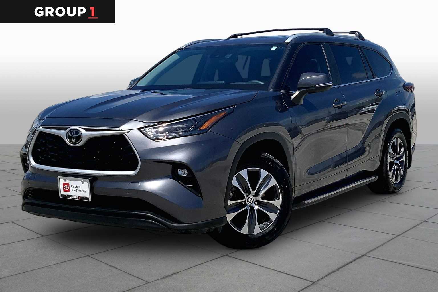 2024 Toyota Highlander XLE Magnetic Gray Metallic at AutoNation USA Houston