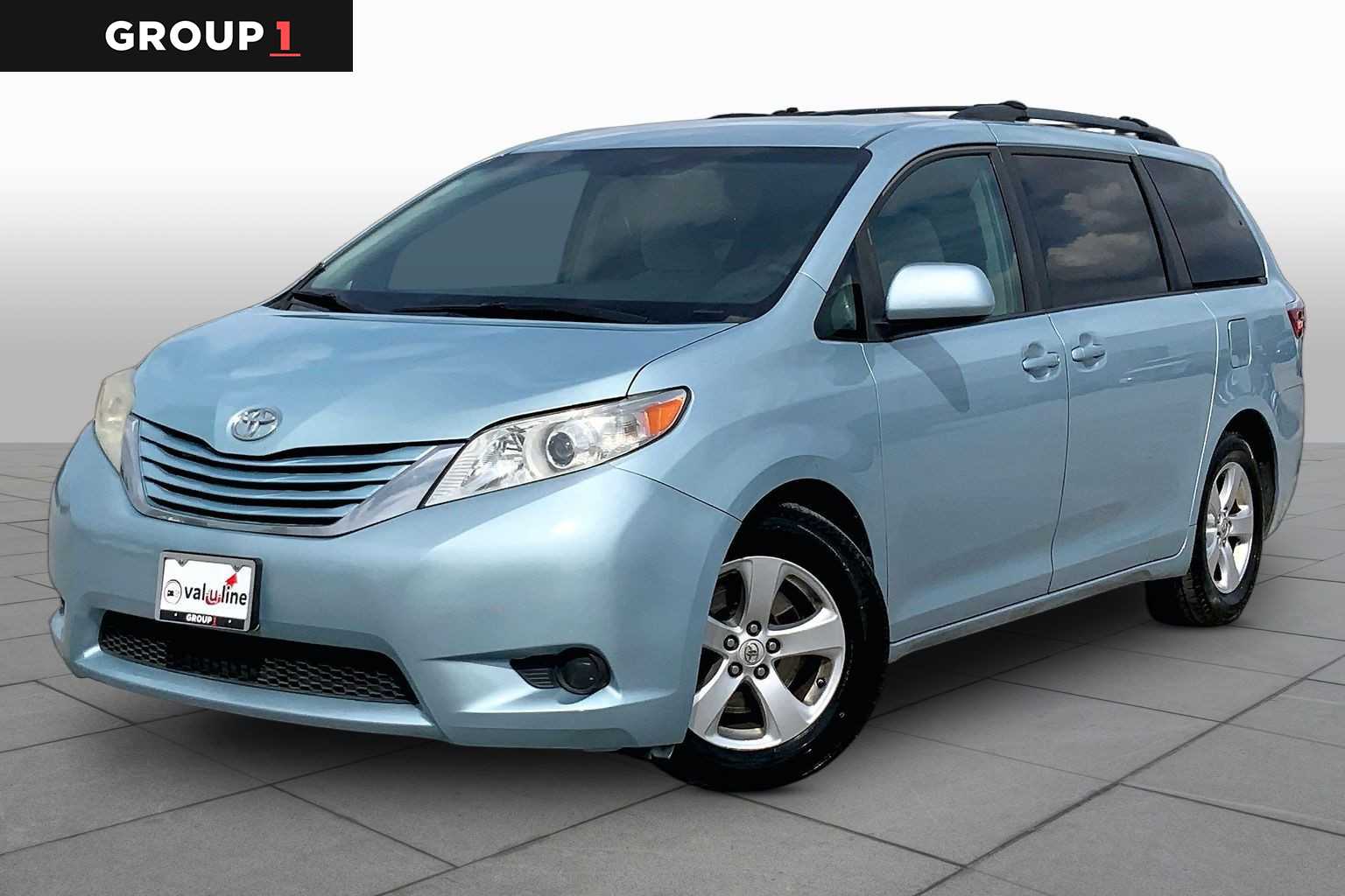 2015 Toyota Sienna LE Sky Blue Pearl at Lexus Southwest Houston