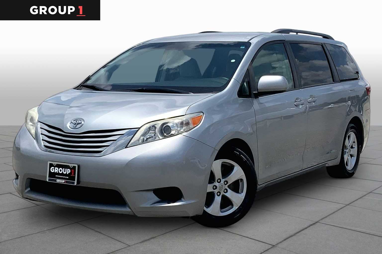 2016 Toyota Sienna LE Silver Sky Metallic at AutoNation USA Katy