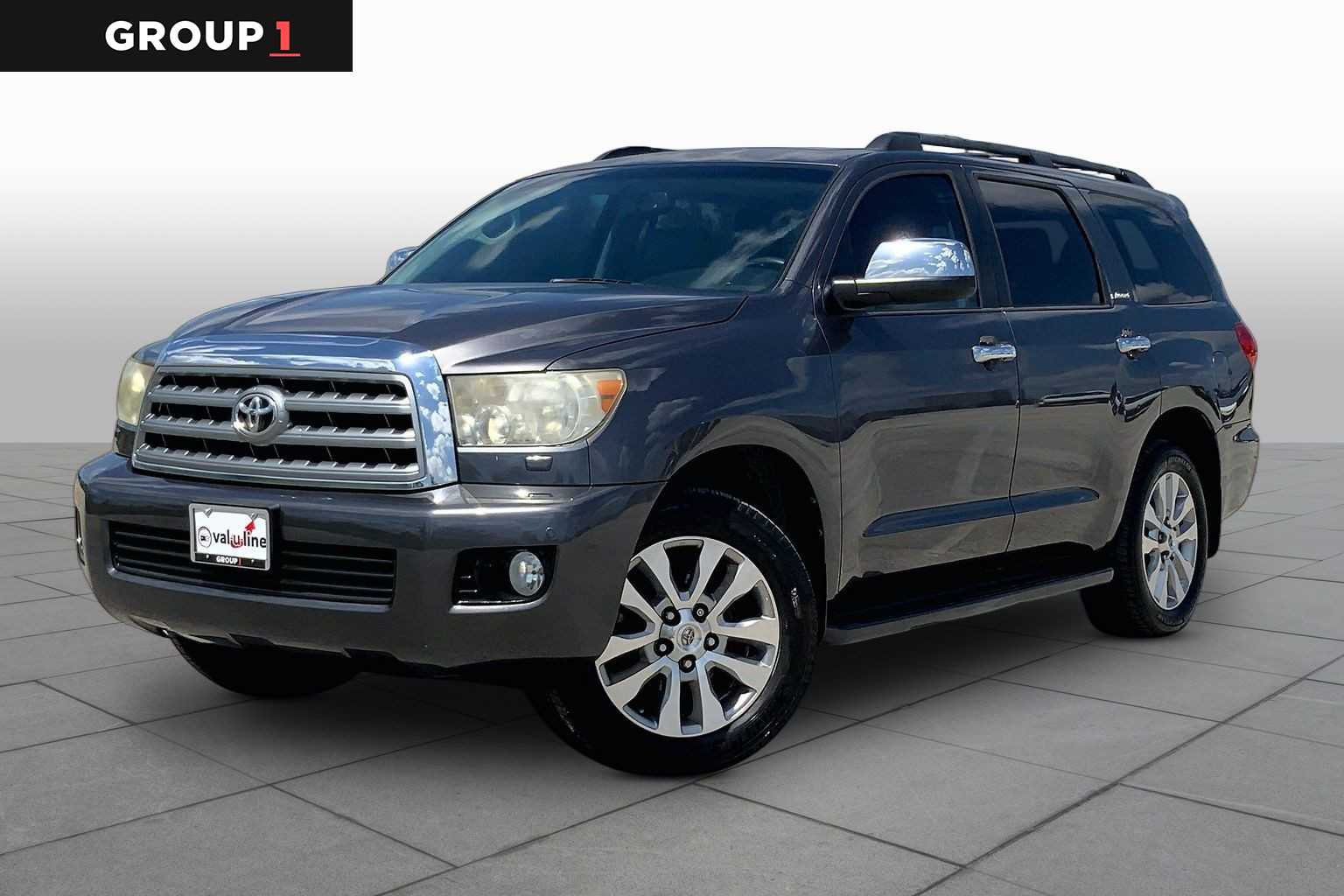 2013 Toyota Sequoia Limited Magnetic Gray Metallic at Mac Haik Ford
