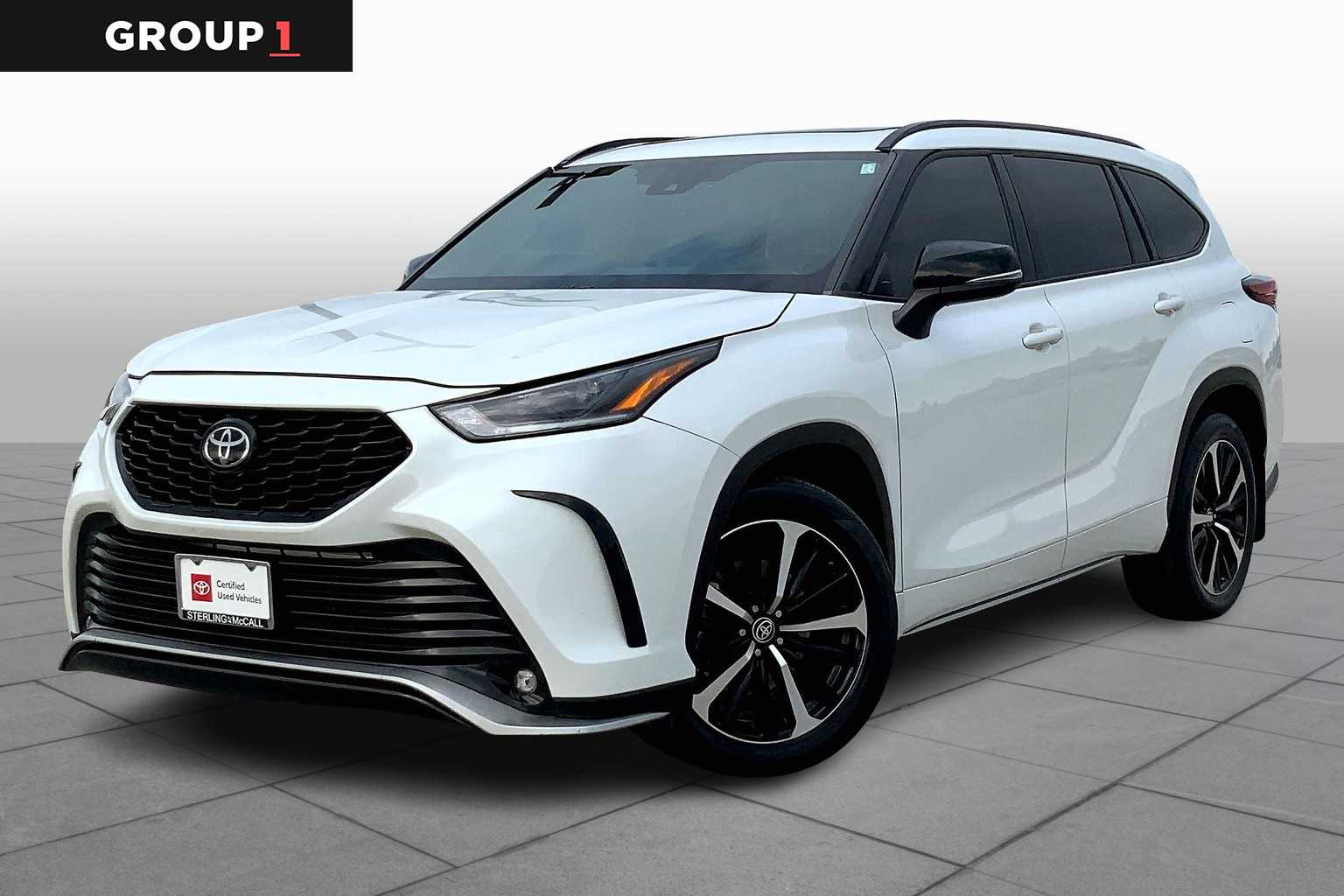 2022 Toyota Highlander XSE Wind Chill Pearl at Group 1 Toyota Southwest