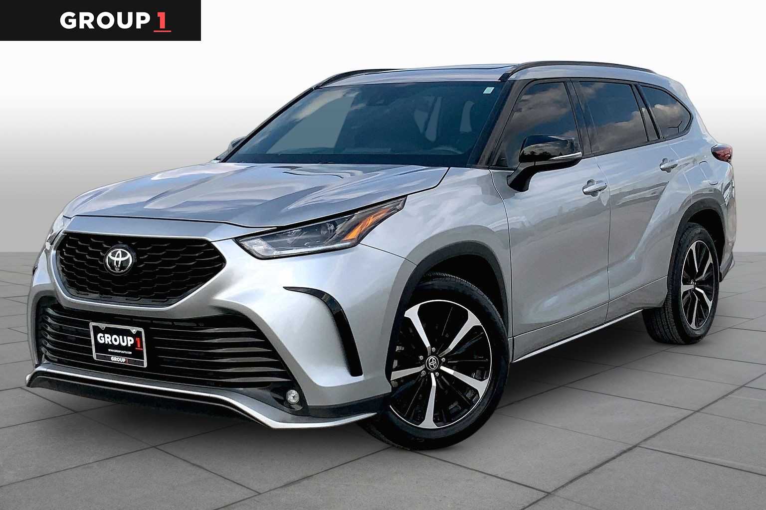 2022 Toyota Highlander XSE Celestial Silver Metallic at Group 1 Toyota Southwest