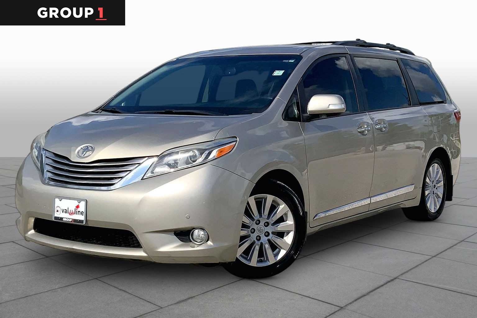 2015 Toyota Sienna Ltd Creme Brulee Mica at AutoNation USA Katy