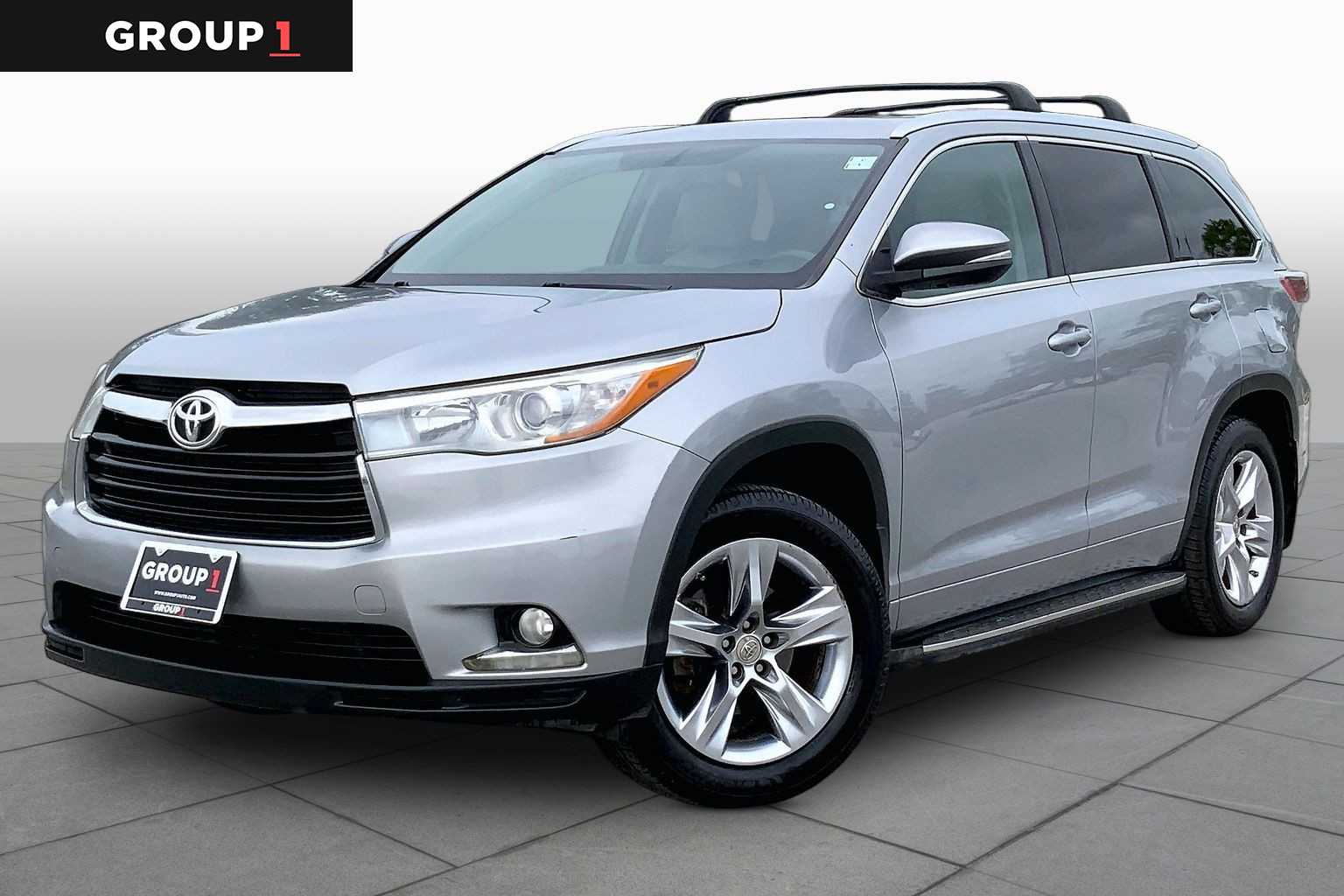 2015 Toyota Highlander Limited Silver Sky Metallic at Lexus of Clear Lake