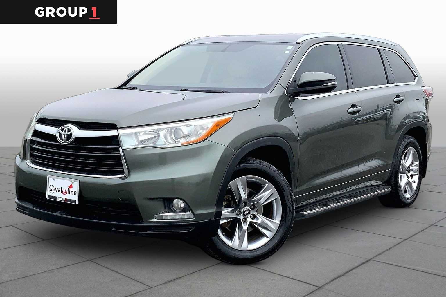 2016 Toyota Highlander Limited Alumina Jade Metallic at Mercedes-Benz of Houston North