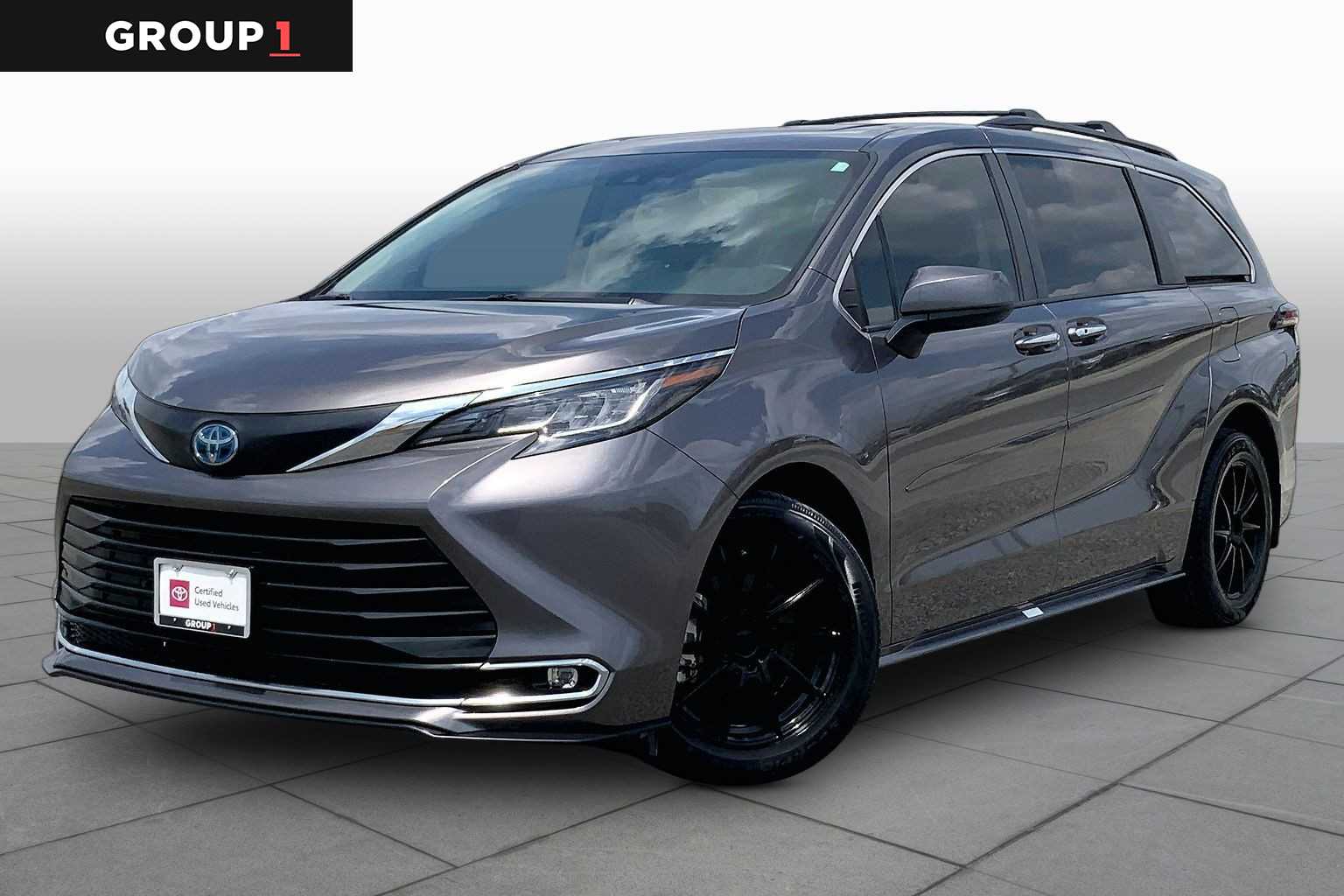 2022 Toyota Sienna XLE Predawn Gray Mica at AutoNation Toyota Gulf Fwy