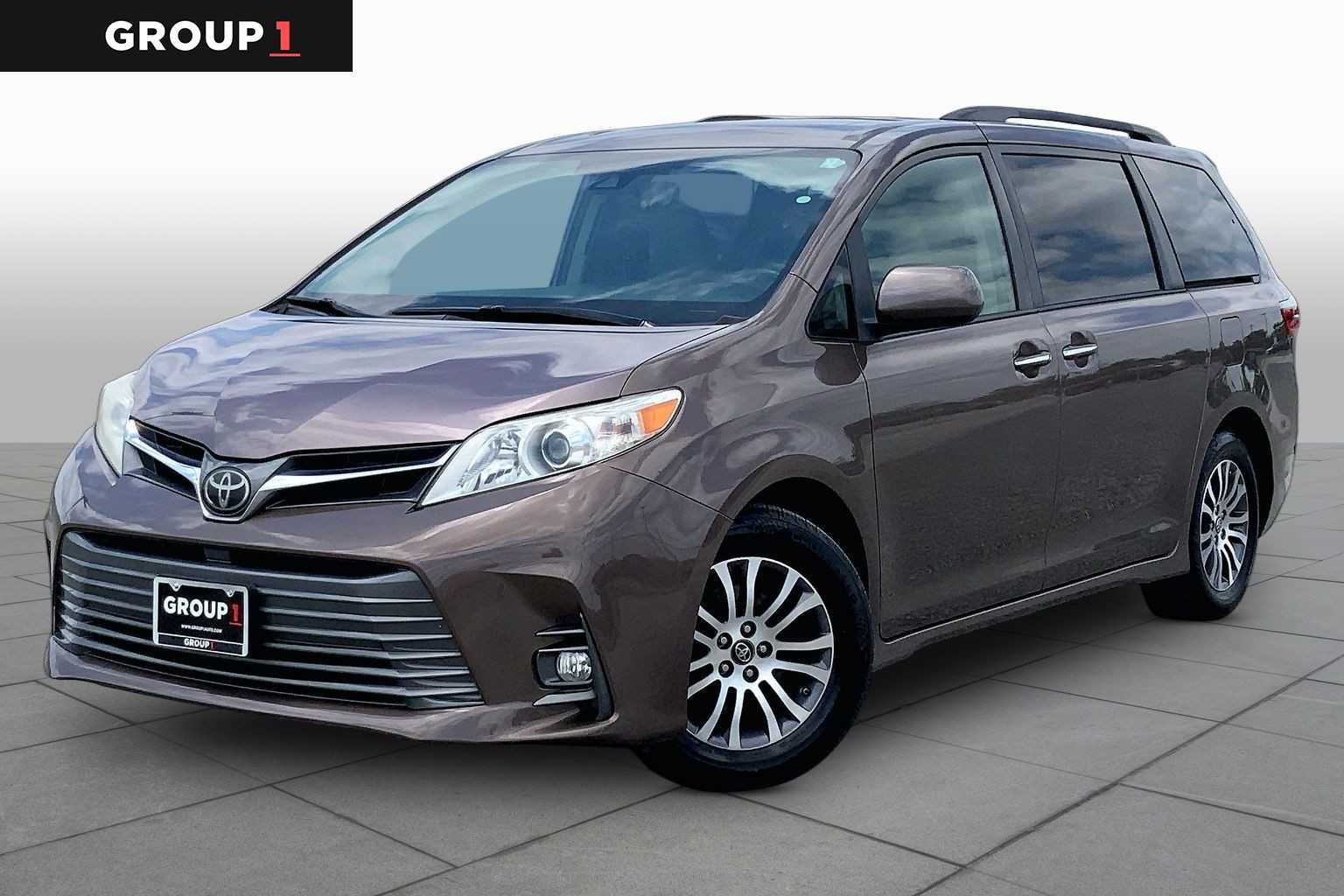 2019 Toyota Sienna XLE Premium Toasted Walnut Pearl at Group 1 Toyota Southwest