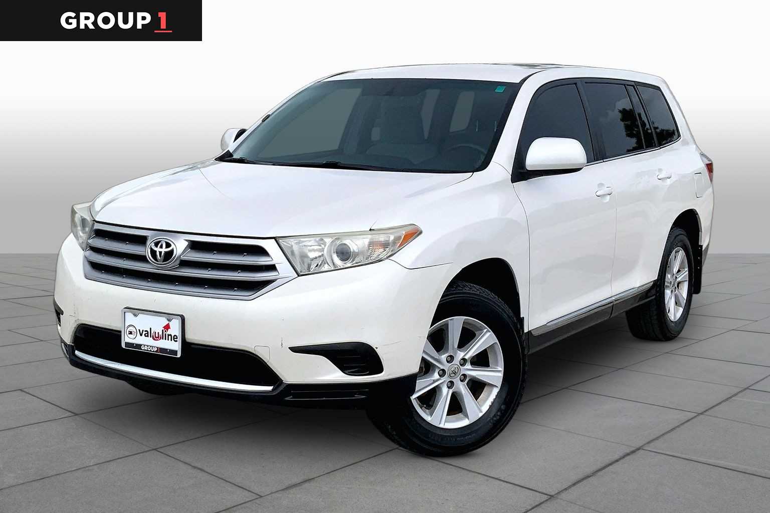 White (Blizzard Pearl) 2012 Toyota Highlander SUV / Crossover 6-Speed Automatic