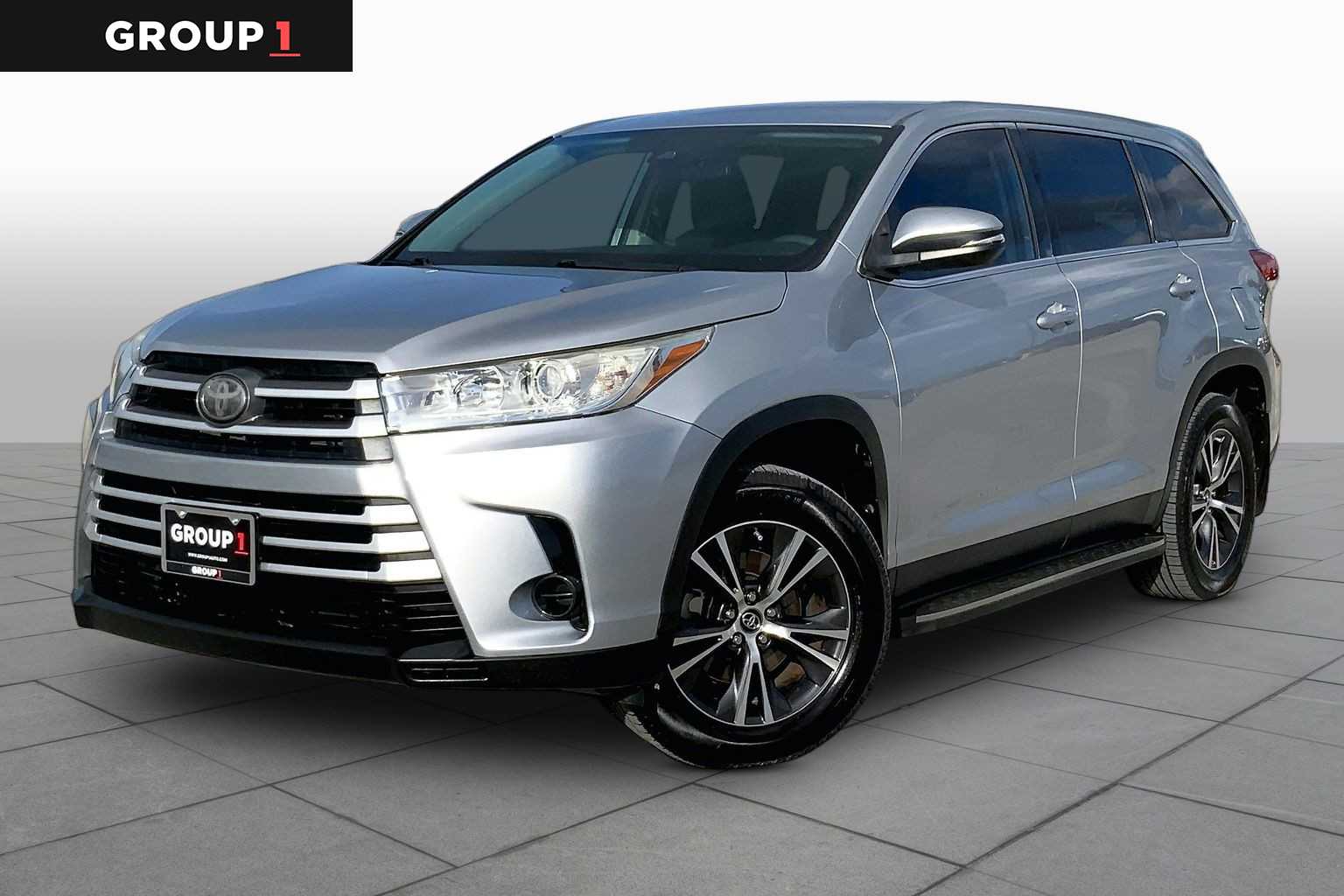 2019 Toyota Highlander LE Celestial Silver Metallic at Mac Haik CDJR North Houston