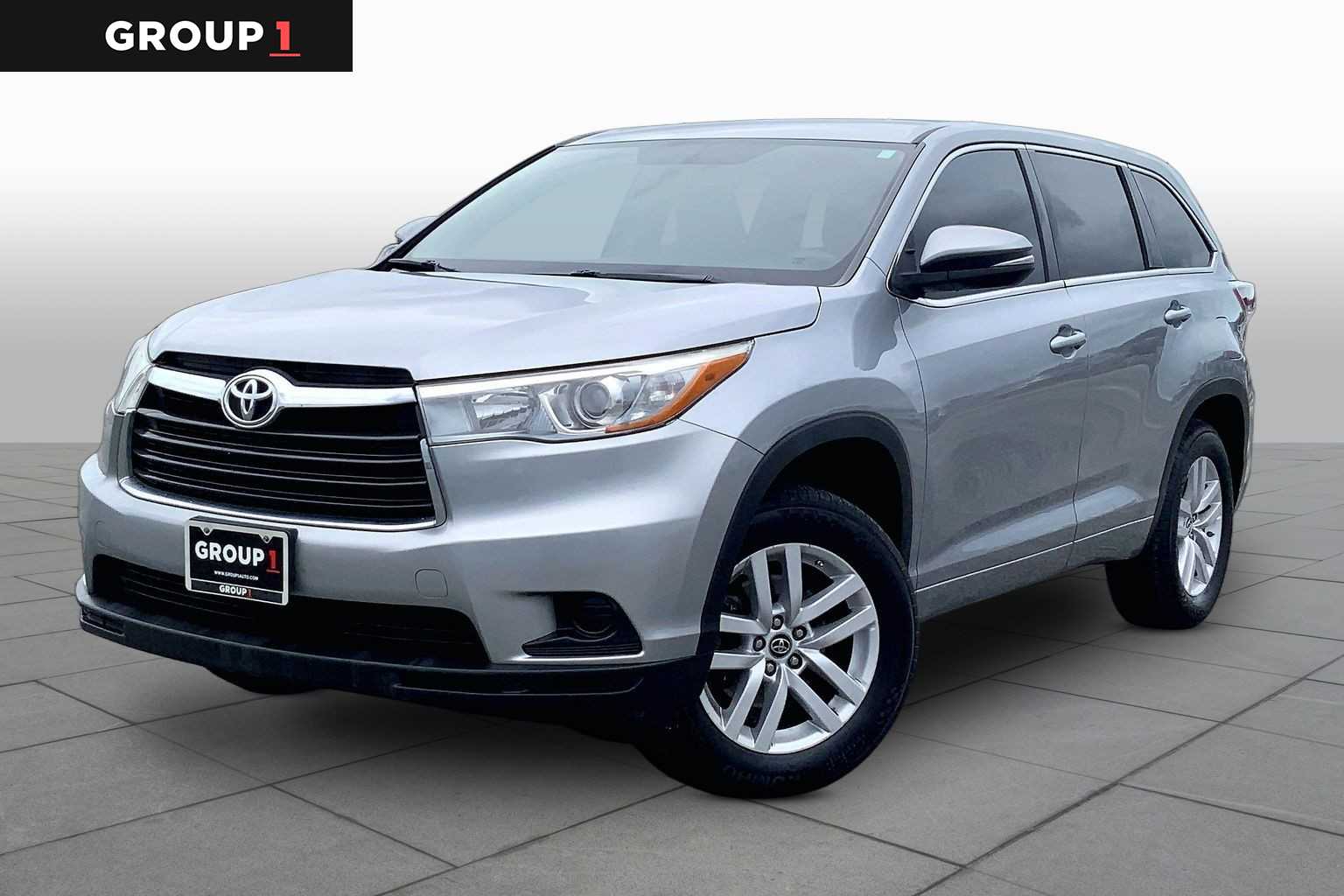 2016 Toyota Highlander LE Silver Sky Metallic at AutoNation Toyota Gulf Fwy