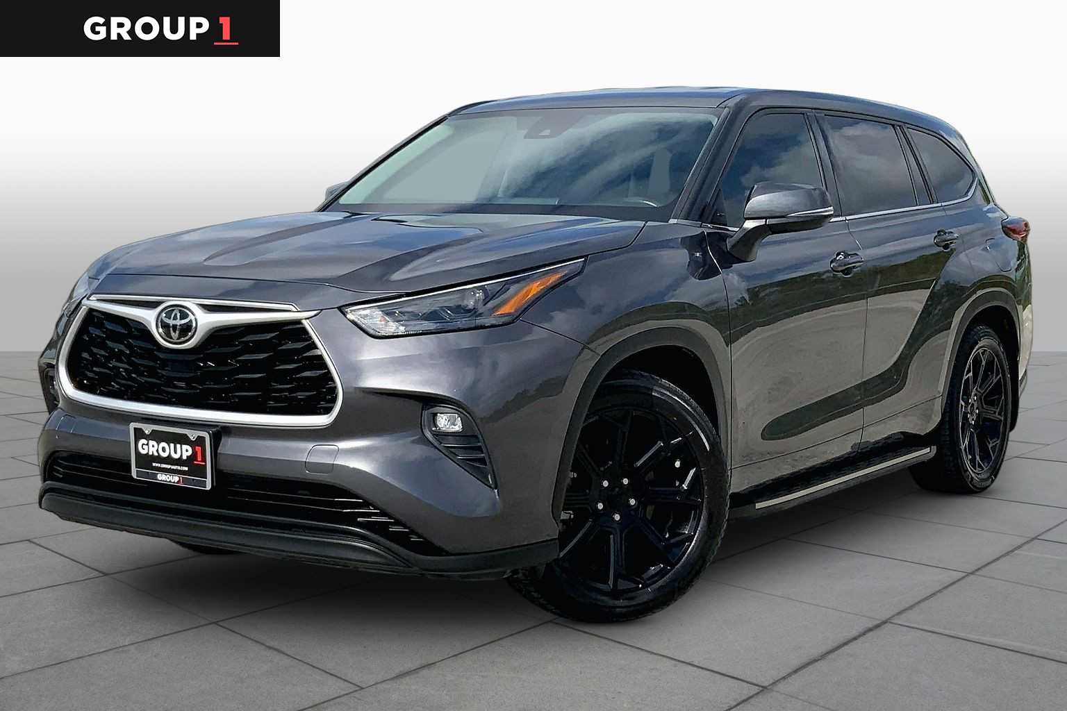 2022 Toyota Highlander LE Magnetic Gray Metallic at Lexus Southwest Houston
