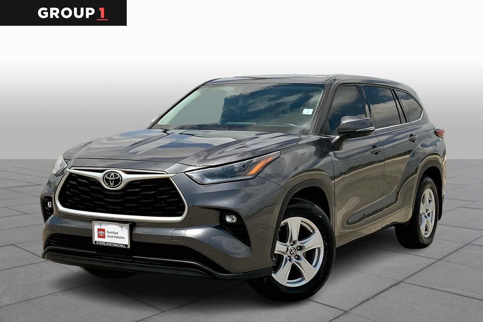 2022 Toyota Highlander LE Magnetic Gray Metallic at Lone Star Chevrolet