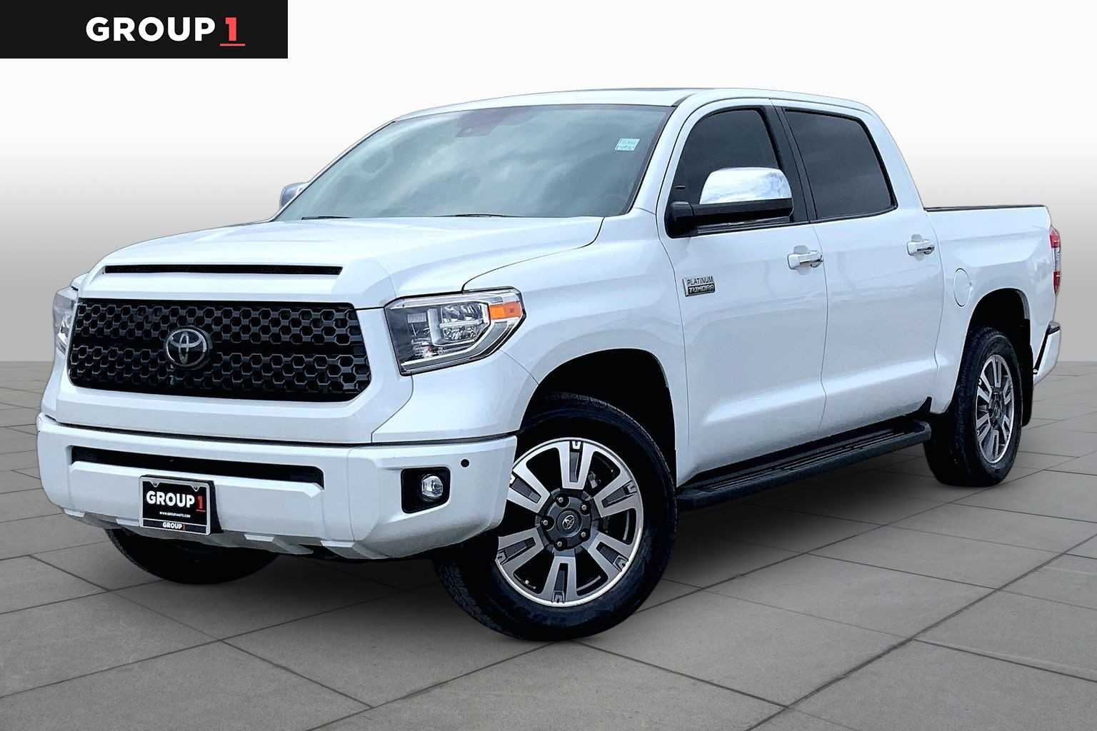 2021 Toyota Tundra Platinum Wind Chill Pearl at Group 1 Toyota Southwest