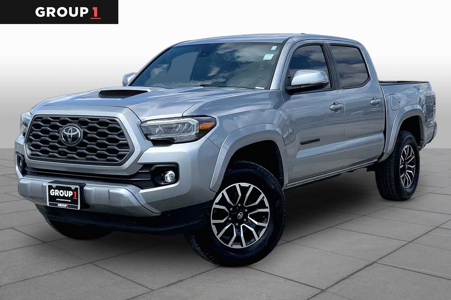 2021 Toyota Tacoma TRD Sport Silver Sky Metallic at Group 1 Toyota Southwest