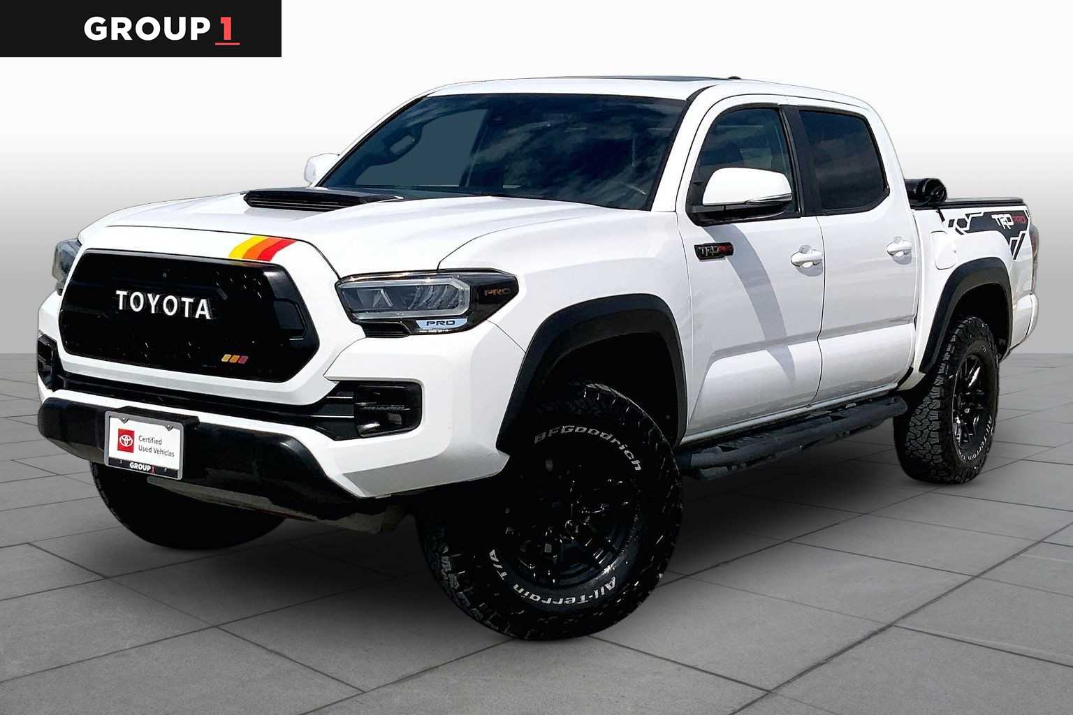 2020 Toyota Tacoma TRD Pro Super White at Group 1 Toyota Southwest