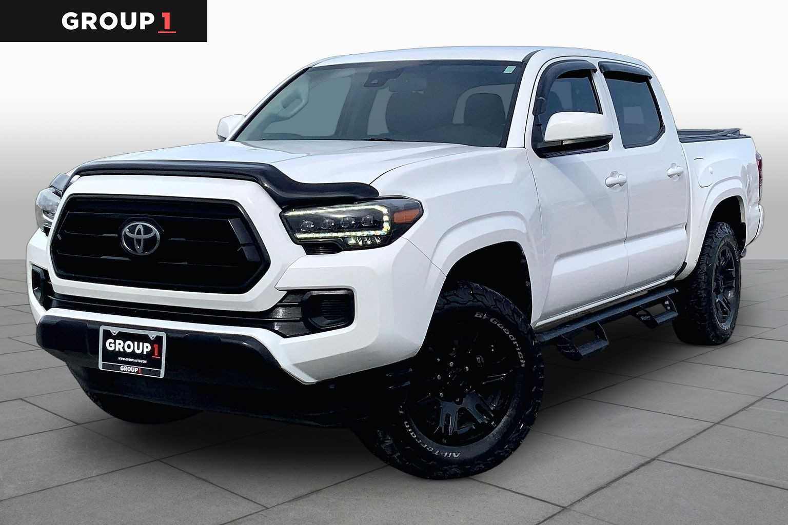 2021 Toyota Tacoma SR Super White at Group 1 Toyota Southwest