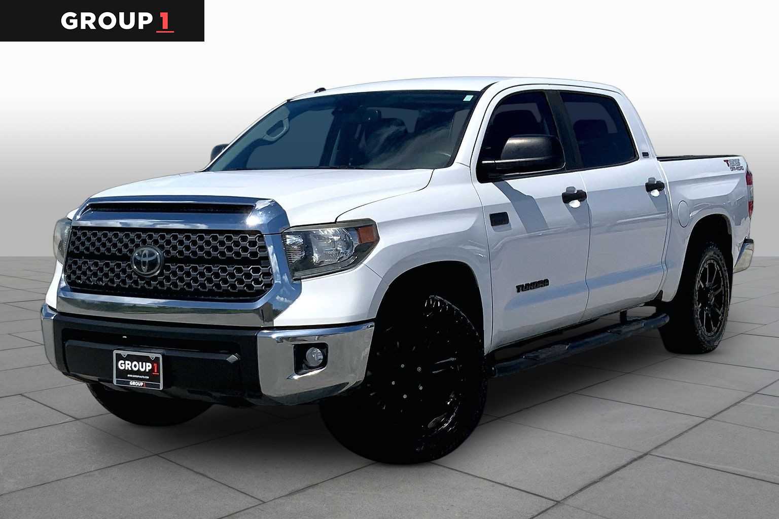 2019 Toyota Tundra SR5 Super White at Group 1 Toyota Southwest
