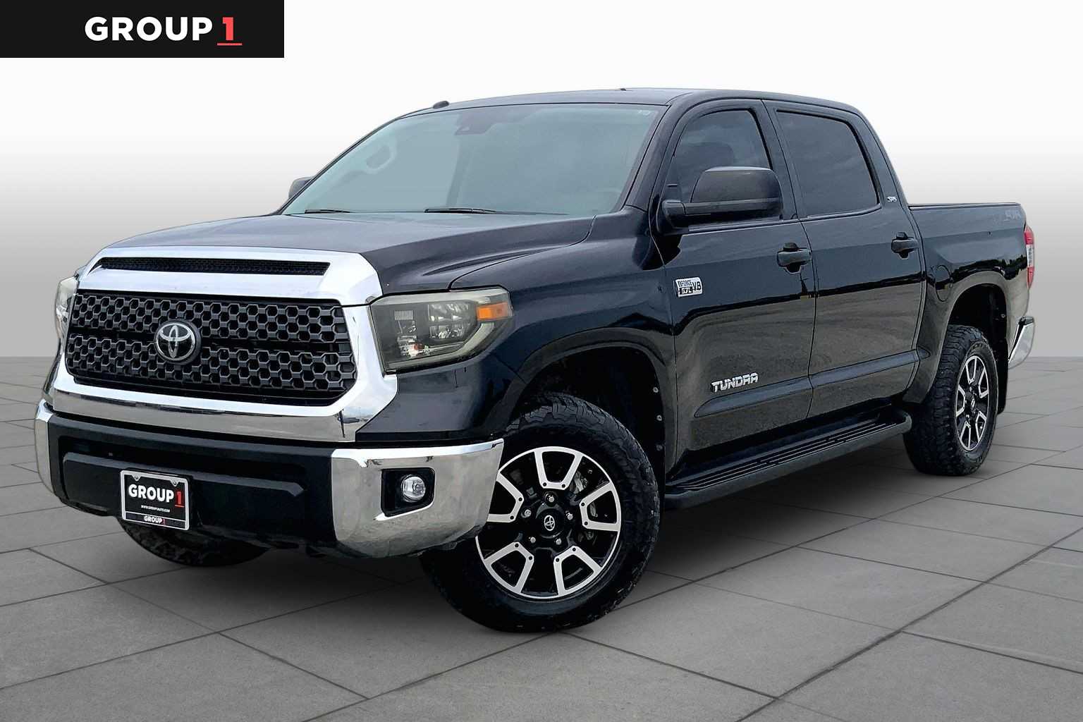 2019 Toyota Tundra SR5 Midnight Black Metallic at Group 1 Toyota Southwest