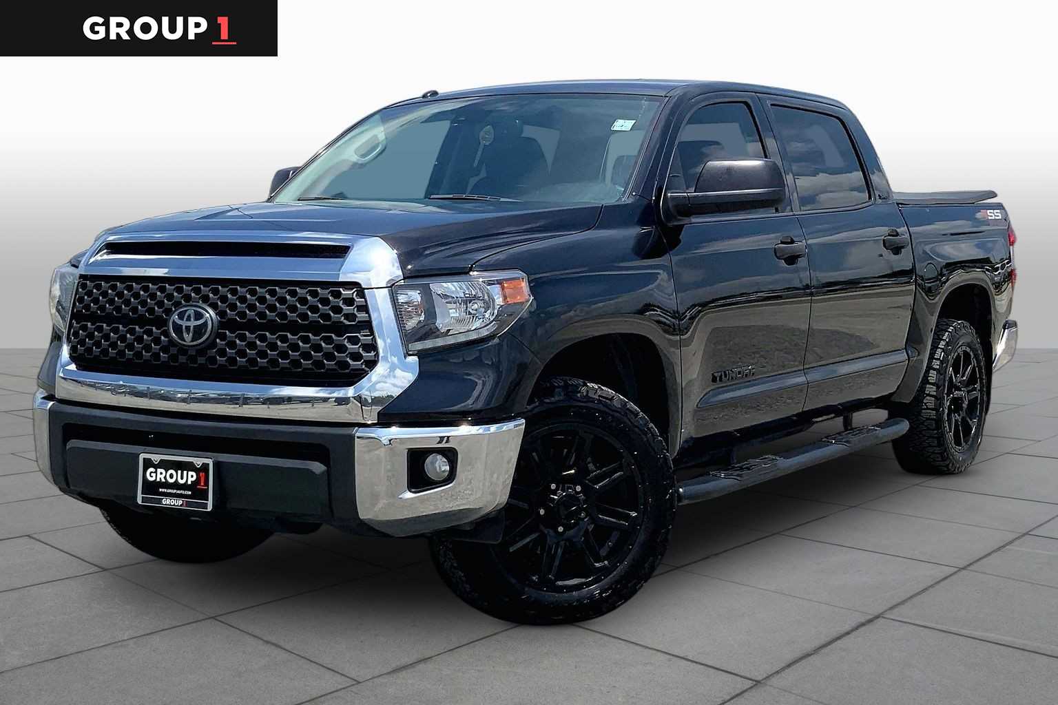 2019 Toyota Tundra SR5 Midnight Black Metallic at Group 1 Toyota Southwest