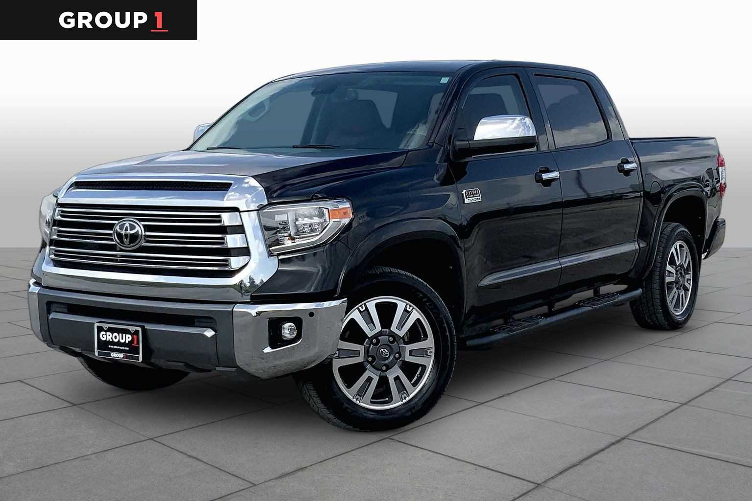 2020 Toyota Tundra 1794 Edition Midnight Black Metallic at Group 1 Toyota Southwest