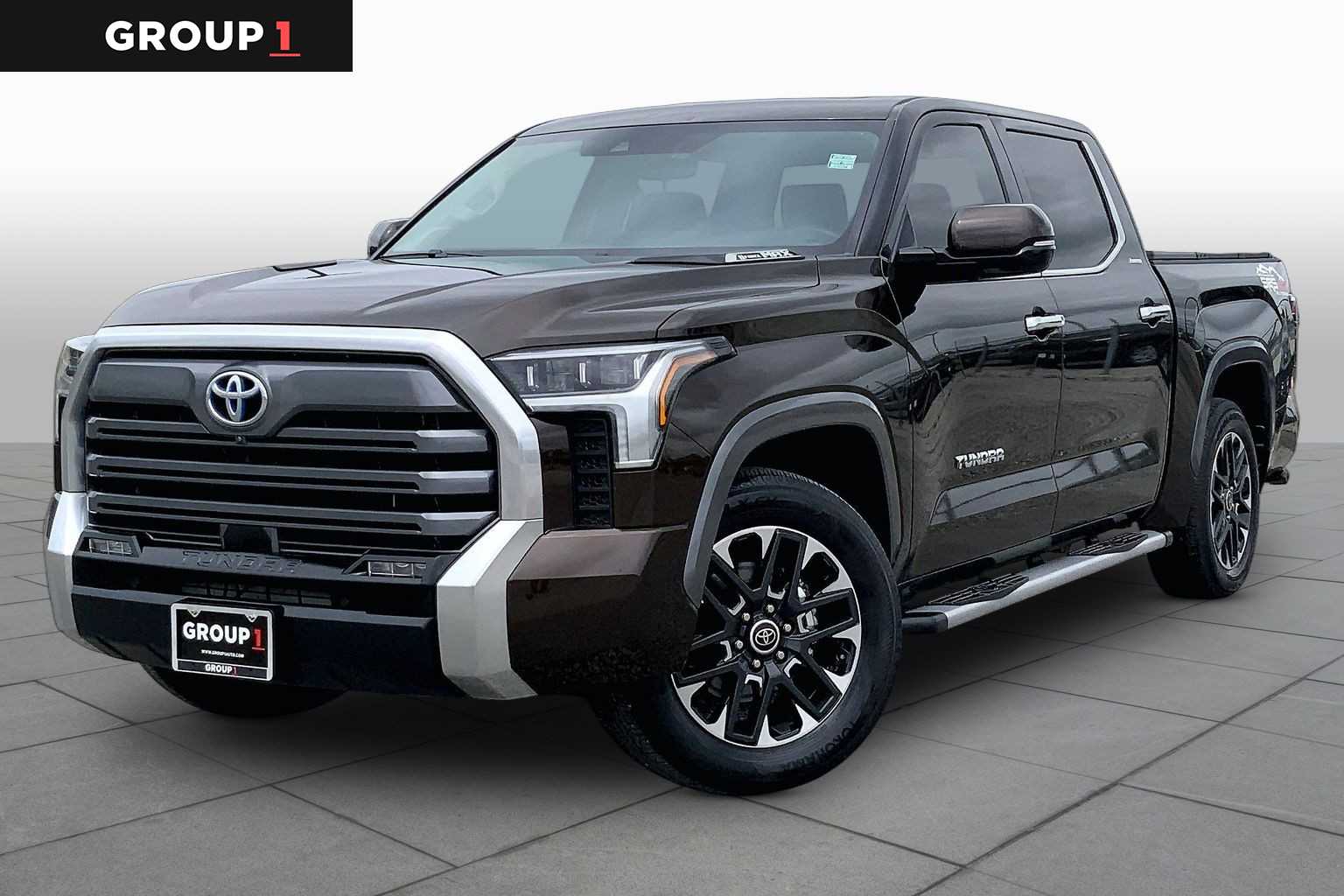 2023 Toyota Tundra Limited Hybrid Smoked Mesquite at Group 1 Toyota Southwest