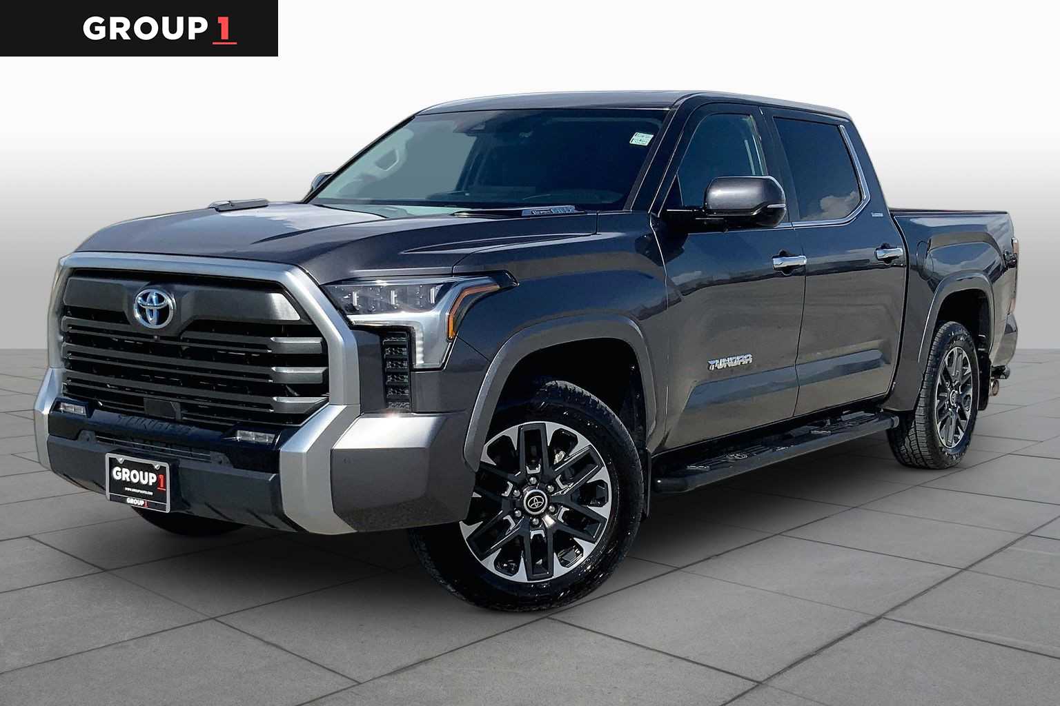 Magnetic Gray Metallic 2024 Toyota Tundra Hybrid Pickup Truck Four-Wheel Drive Automatic
