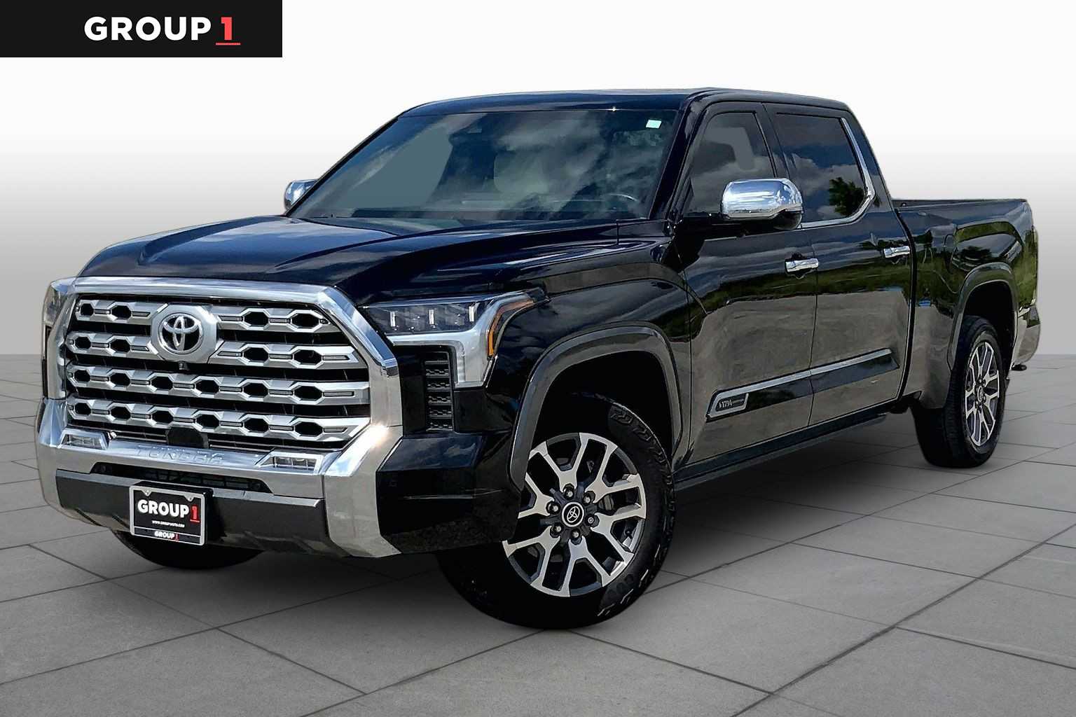2023 Toyota Tundra 1794 Edition Midnight Black Metallic at Group 1 Toyota Southwest