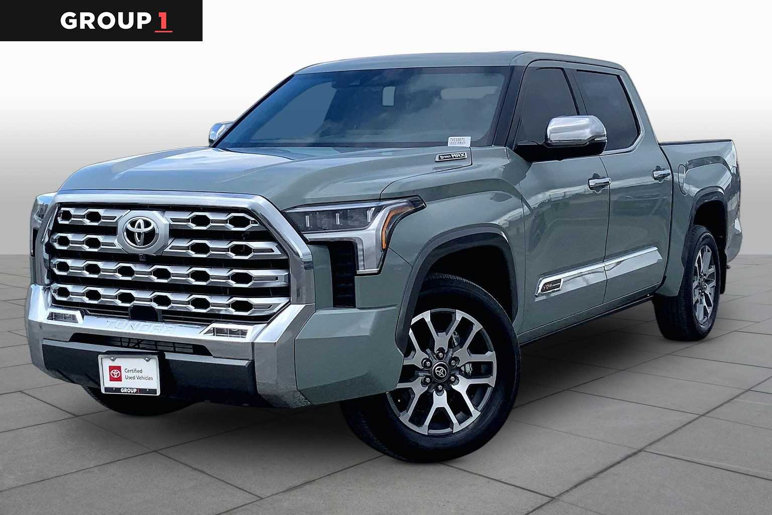 2026 Toyota Tundra 1794 Edition Hybrid Lunar Rock at Group 1 Toyota Southwest