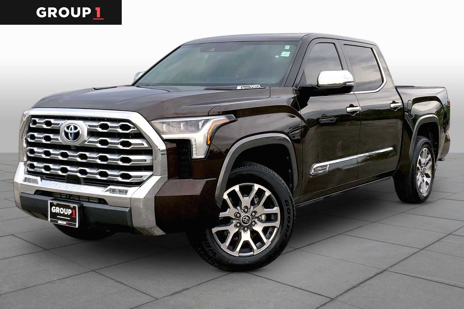 2024 Toyota Tundra 1794 Edition Hybrid Smoked Mesquite at Group 1 Toyota Southwest
