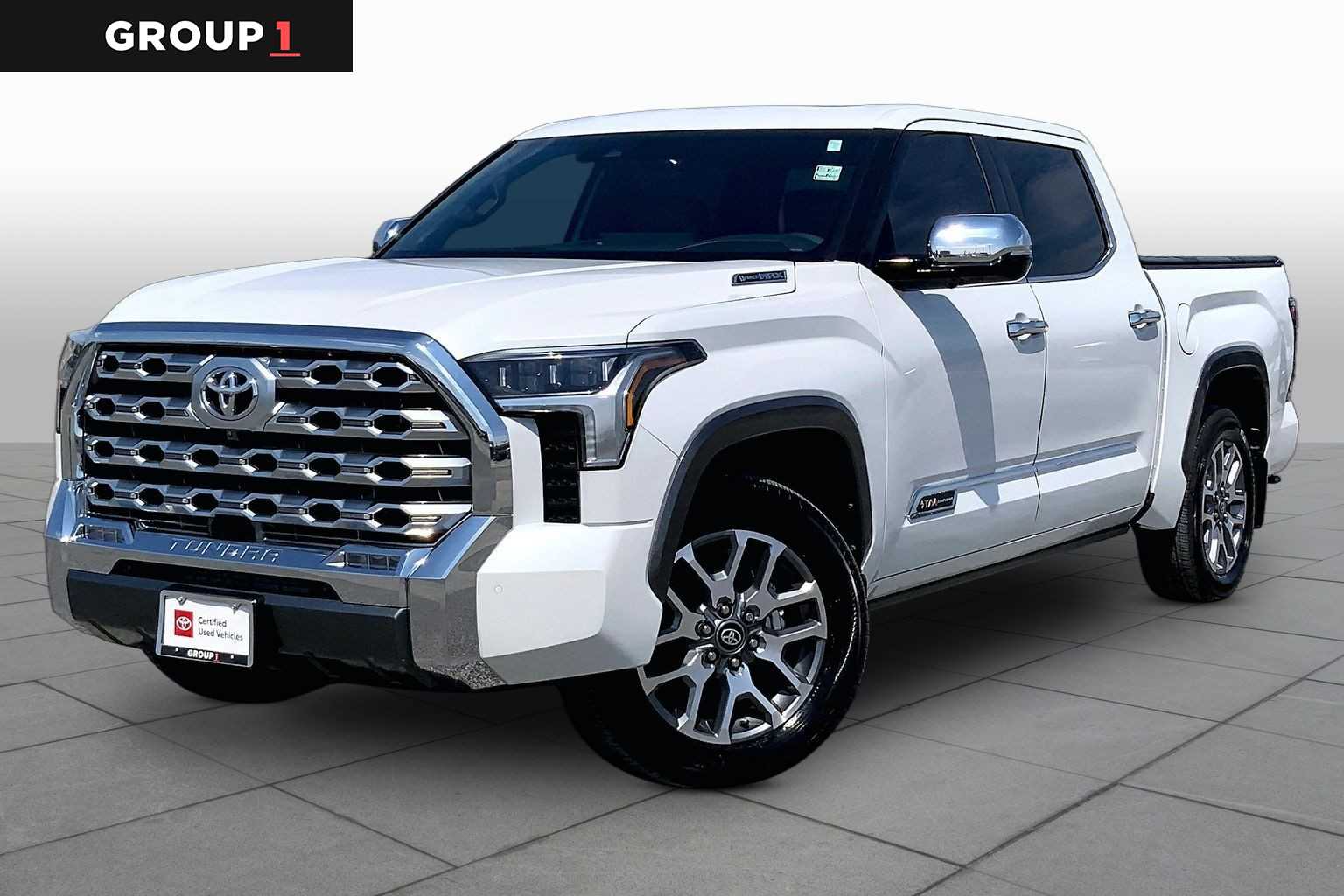2026 Toyota Tundra 1794 Edition Hybrid Wind Chill Pearl at Group 1 Toyota Southwest