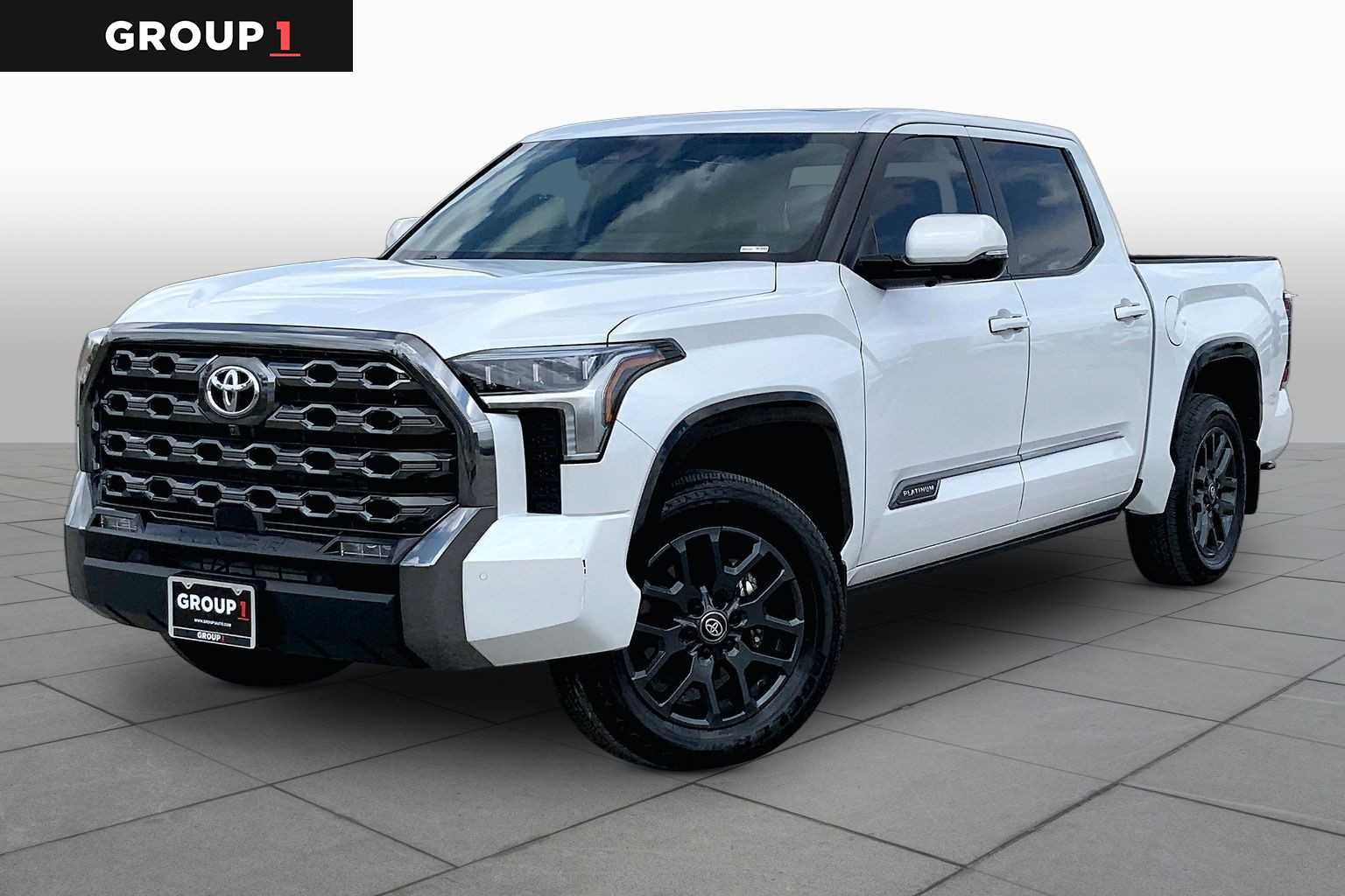 2025 Toyota Tundra Platinum Wind Chill Pearl at Group 1 Toyota Southwest