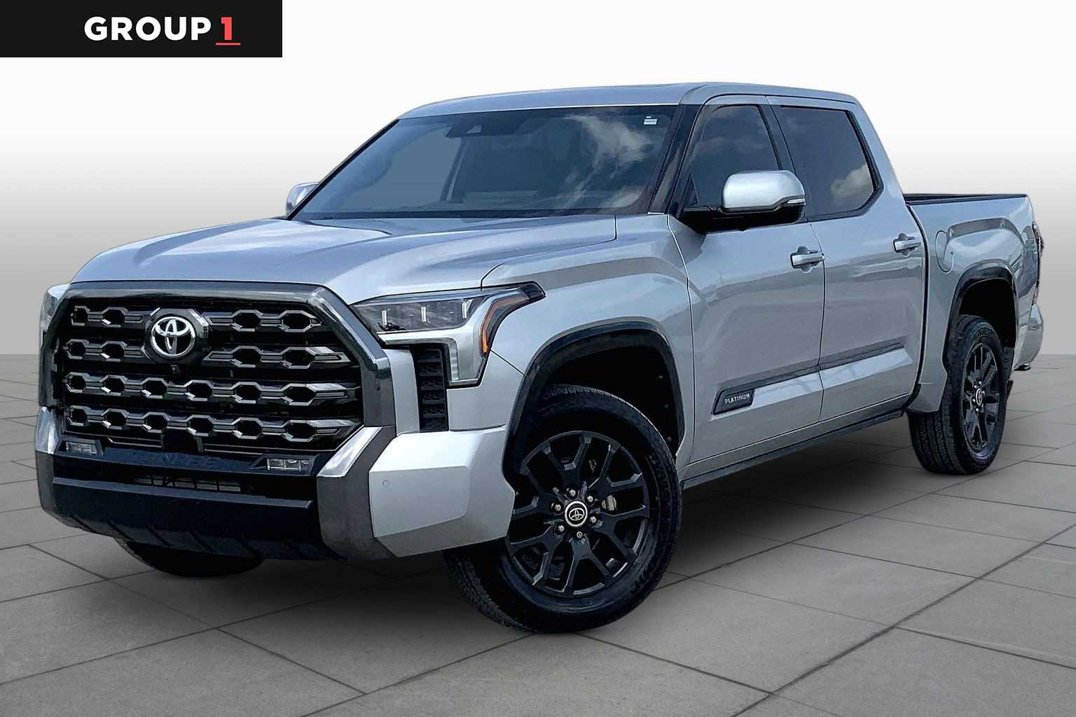 2023 Toyota Tundra Platinum Celestial Silver Metallic at Group 1 Toyota Southwest