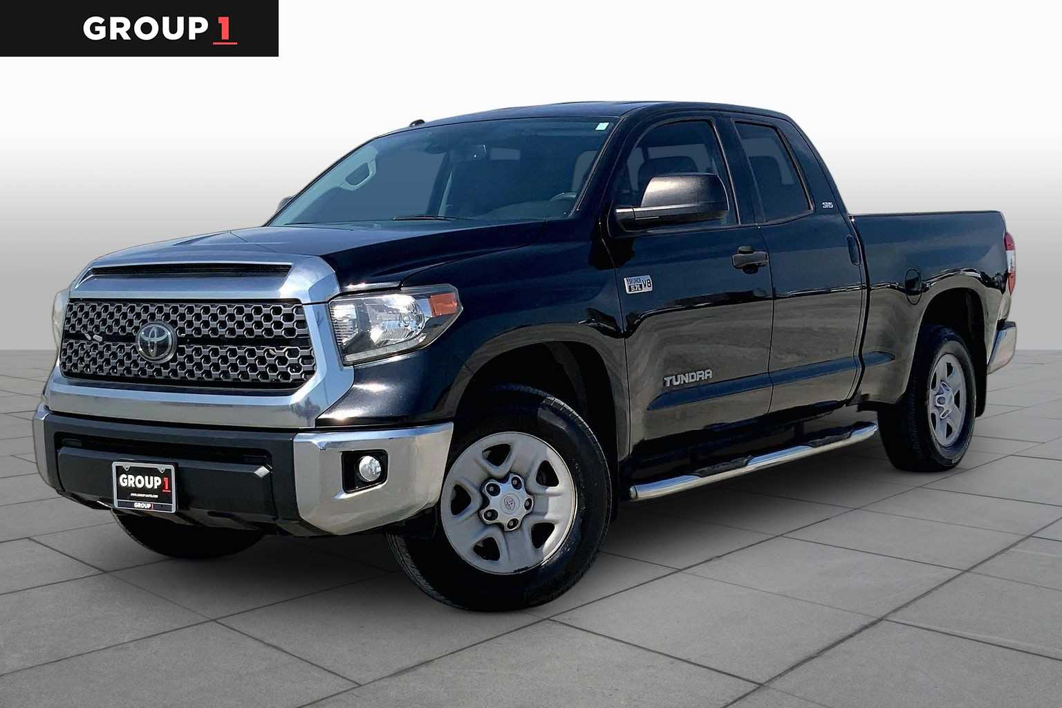 2018 Toyota Tundra SR5 Midnight Black Metallic at Group 1 Toyota Southwest